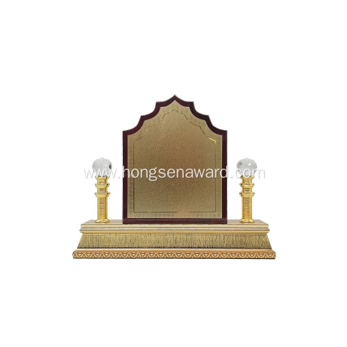 stock luxury wooden souvenir wooden medal